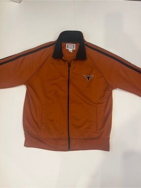 Men's Texas Longhorns Burnt Orange Performance Track Jacket